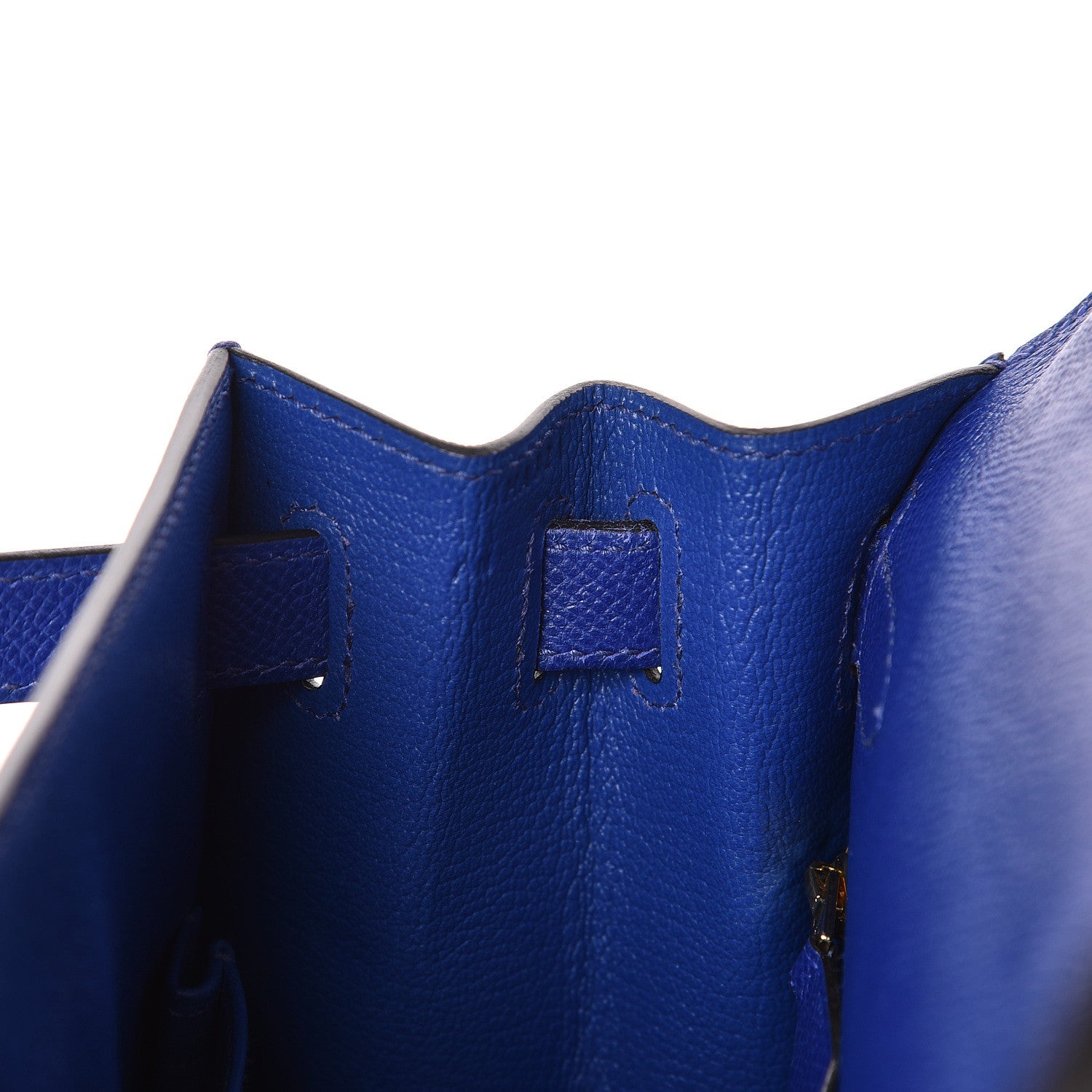 Hermes Epsom Kelly Sellier 28 Bleu Electrique 31 of 37