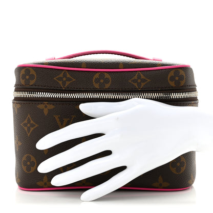 Louis Vuitton Monogram Macassar Nice Mini Pondichery Pink 2 of 7