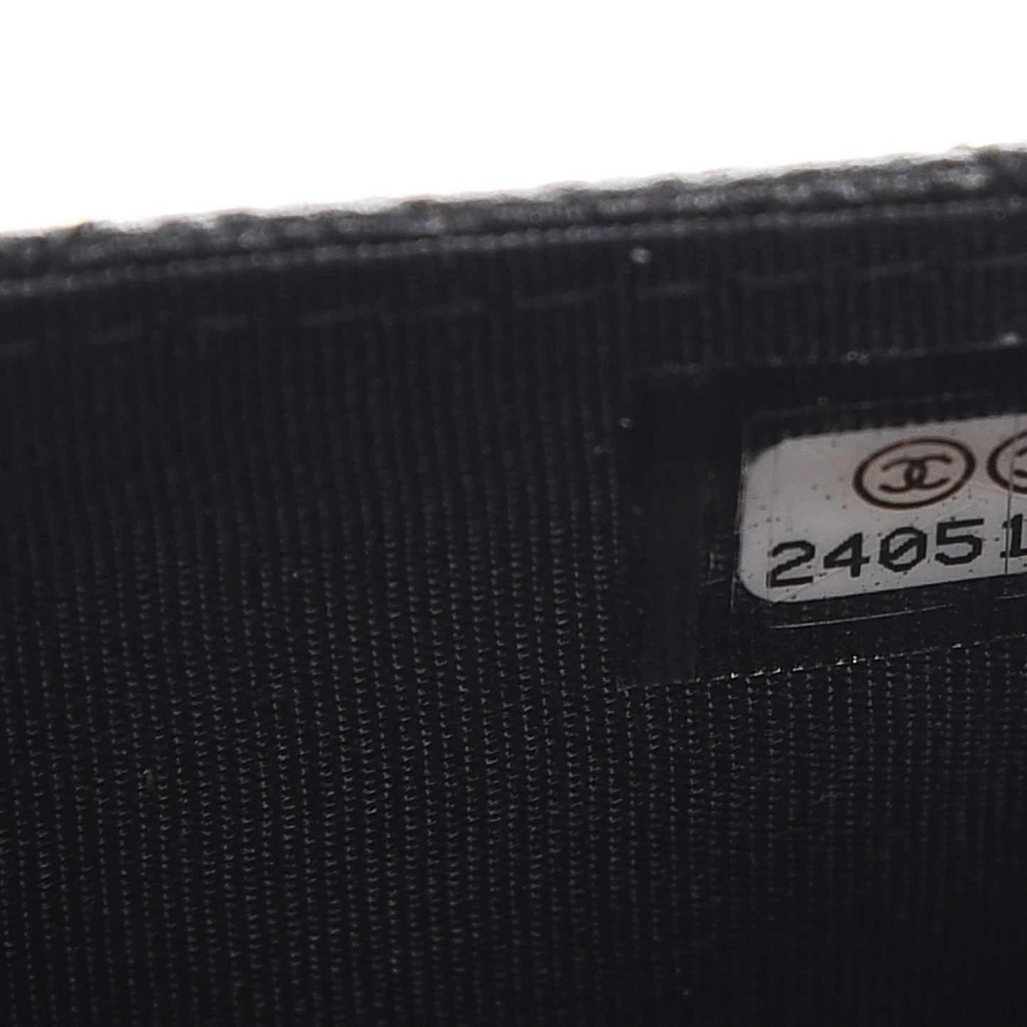 Caviar Quilted Boy Flap Card Holder So Black