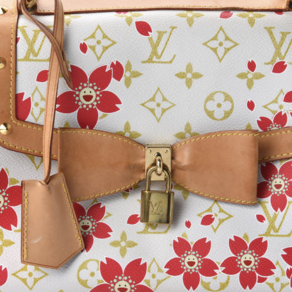 Louis Vuitton Monogram Cherry Blossom Sac Retro Bag Red 11 of 11