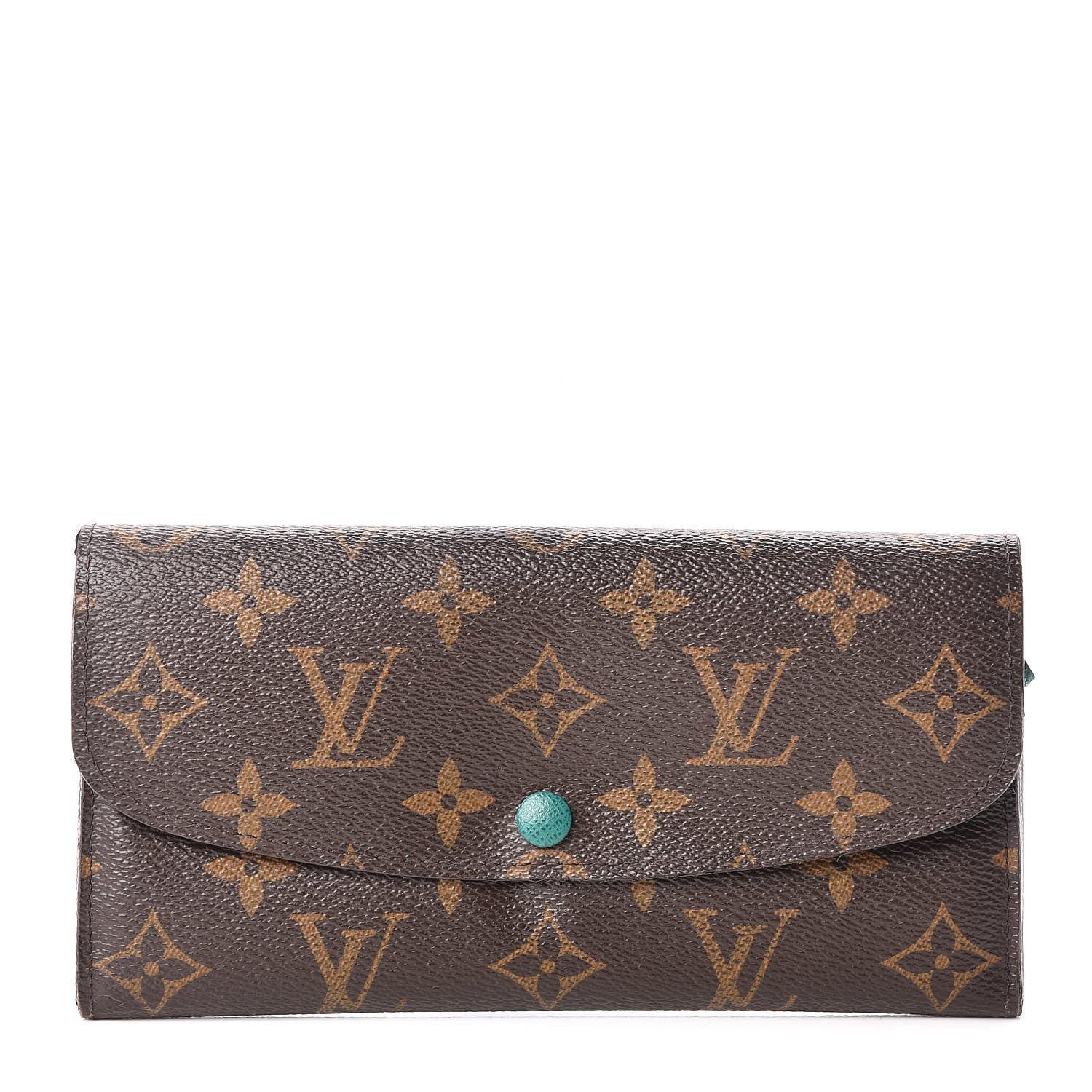 Louis Vuitton Monogram Emilie Wallet Vert 1 of 15