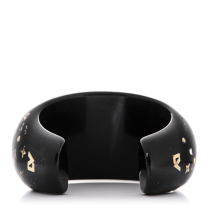 Louis Vuitton Resin Swarovski Inclusion Cuff Black 2 of 3
