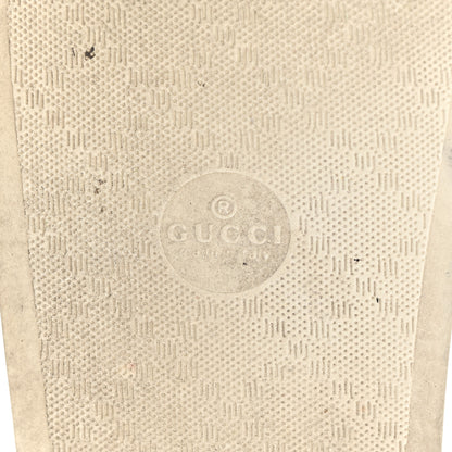 Gucci Velvet GG Monogram Slide Sandals 36 Green Red 11 of 17