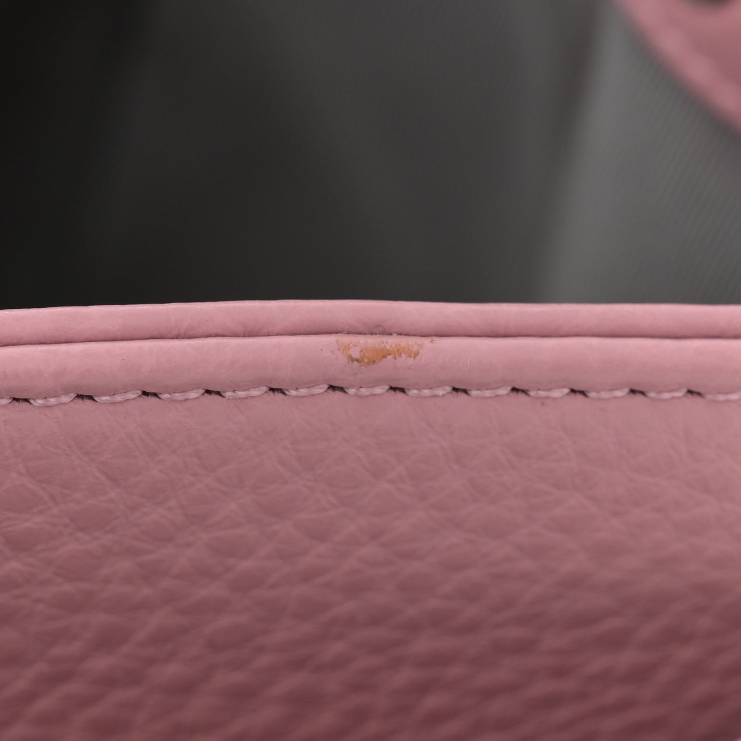 Calfskin Cerf Executive Shopper Tote Pink