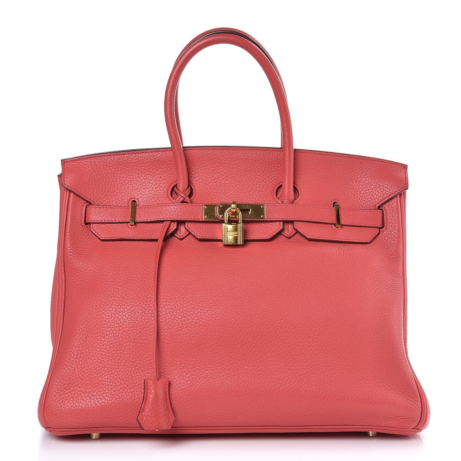 Hermes Taurillon Clemence Birkin 35 Bougainvillea 1 of 33