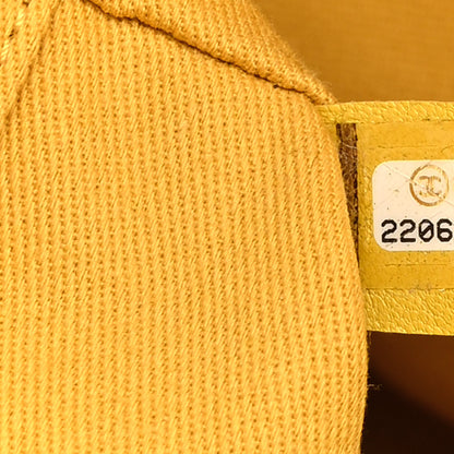Chanel Woven Straw Raffia Large Deauville Tote Yellow 7 of 12