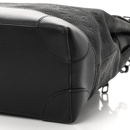 Louis Vuitton Taurillon Monogram Steamer PM Black 9 of 9