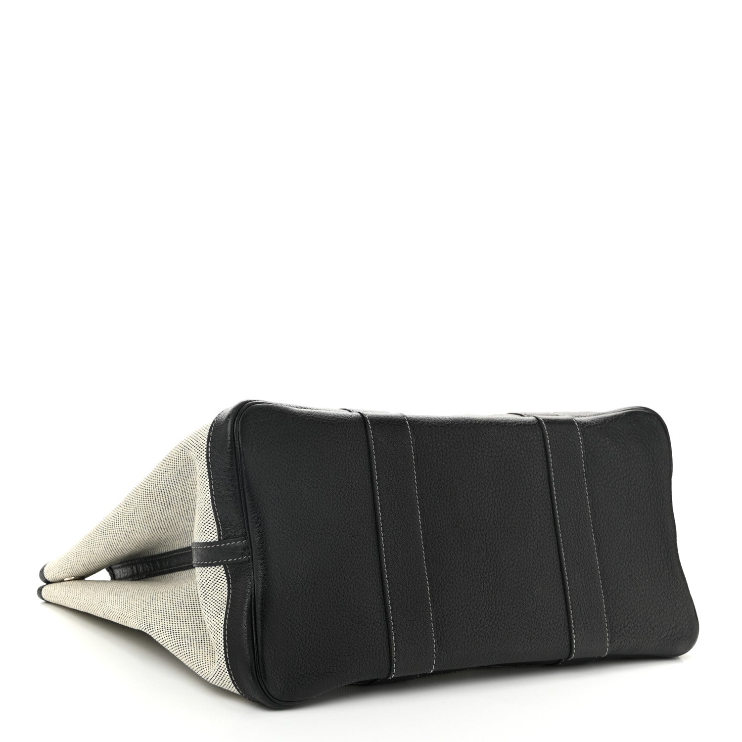 Hermes Toile Negonda Garden Party 36 MM Tote Black Ecru 4 of 10