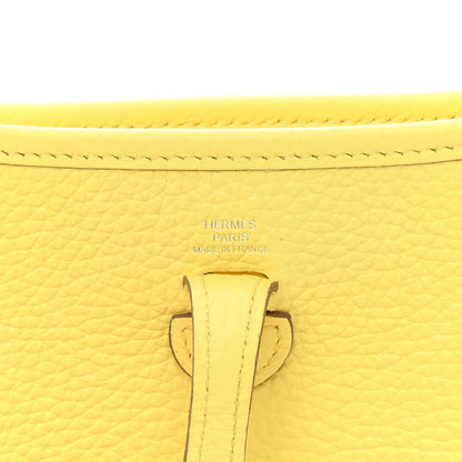 Hermes Taurillon Clemence Evelyne TPM Limoncello 6 of 12