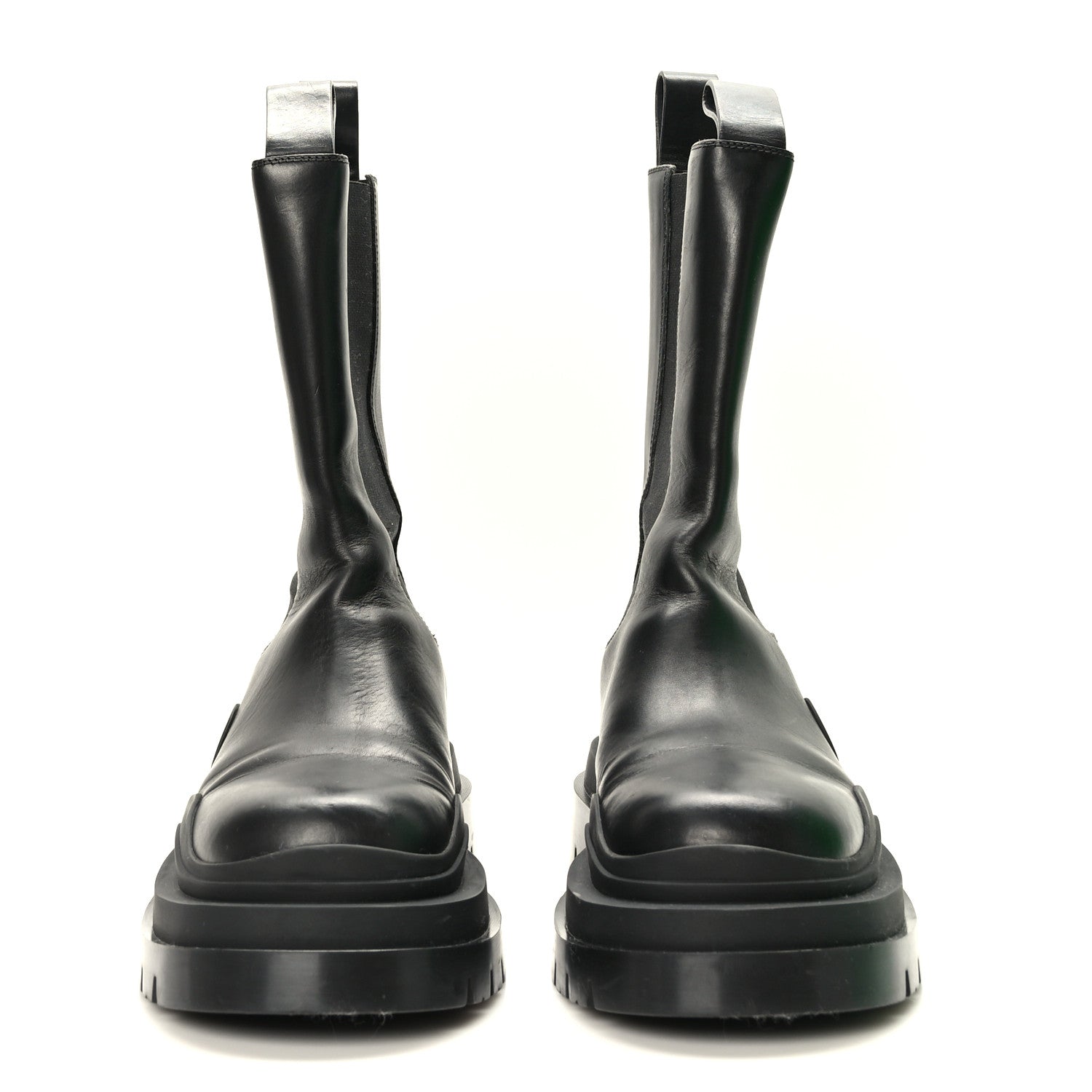 Bottega Veneta Calfskin The Lug Chelsea 55mm Boots 38 Black 2 of 8