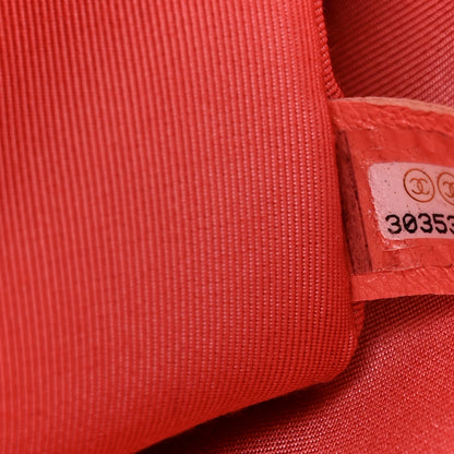 Chanel Goatskin Quilted Large Chanel 19 Flap Coral 7 of 10