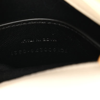 Saint Laurent Sheepskin Matelasse Chevron Monogram Medium College Bag Crema Soft 7 of 12