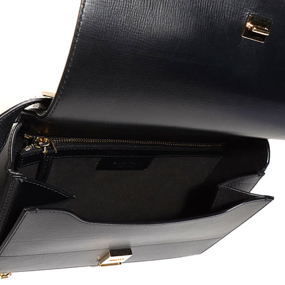 Givenchy Textured Calfskin Medium Pandora Box Crossbody Bag Black 5 of 9