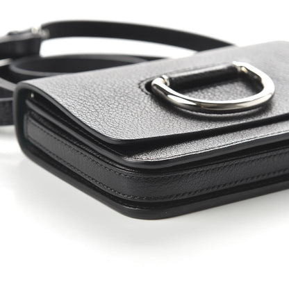 Burberry Goatskin Mini D-Ring Bag Black 6 of 10