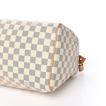Louis Vuitton Damier Azur Speedy 30 8 of 10