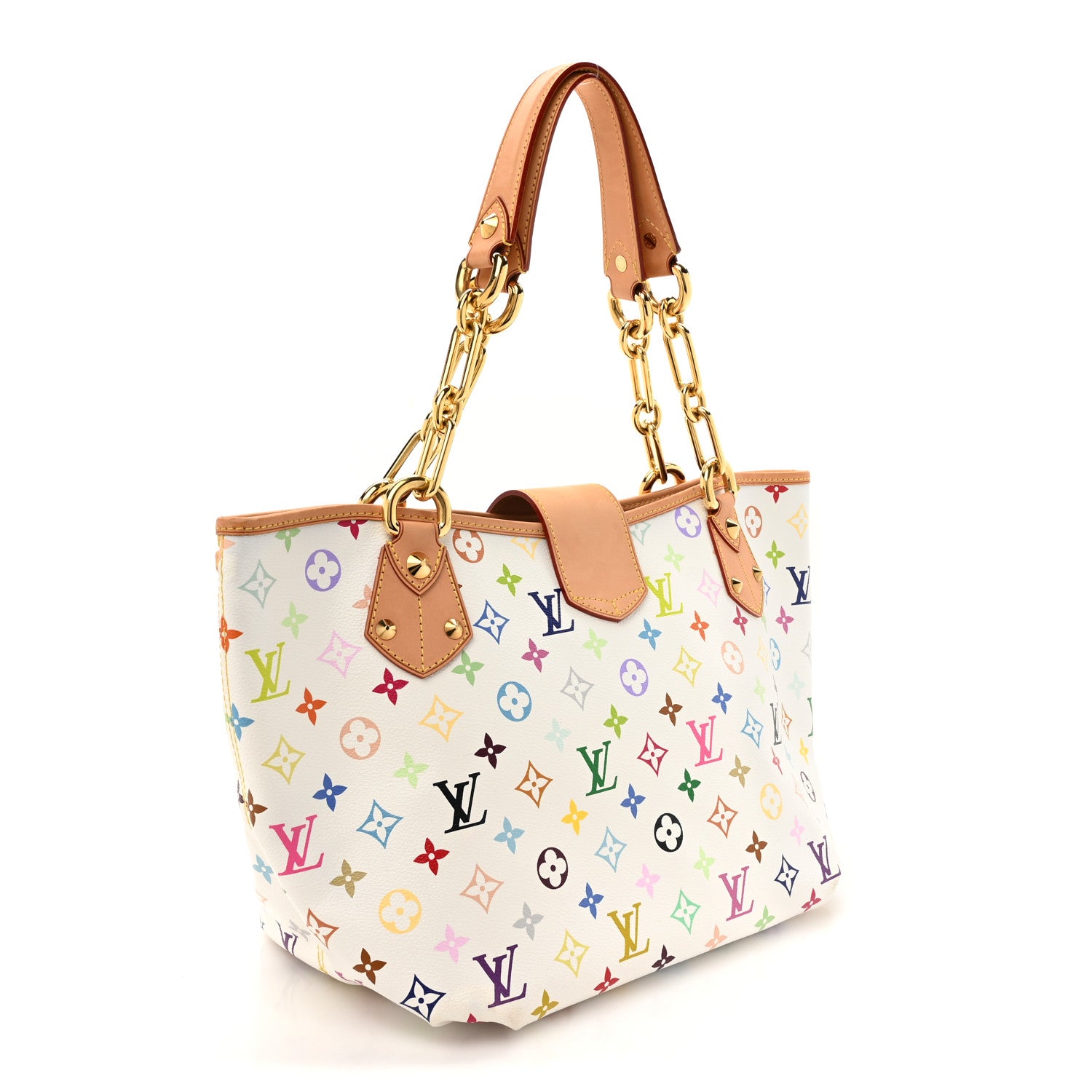 Louis Vuitton Monogram Multicolor Annie GM White 3 of 11