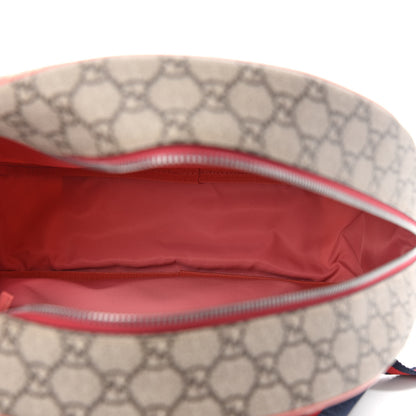 Gucci X YUKO HIGUCHI GG Supreme Monogram Childrens Dome Backpack Pink 7 of 9