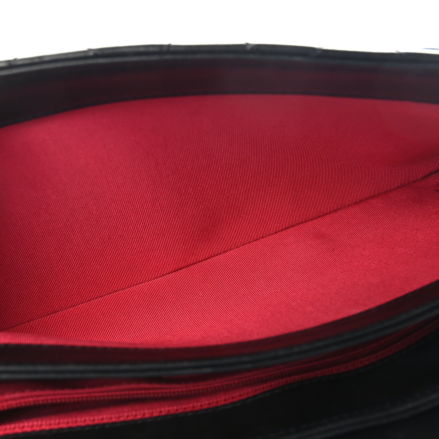 Chanel Calfskin Quilted Enchained Clutch Black 6 of 10