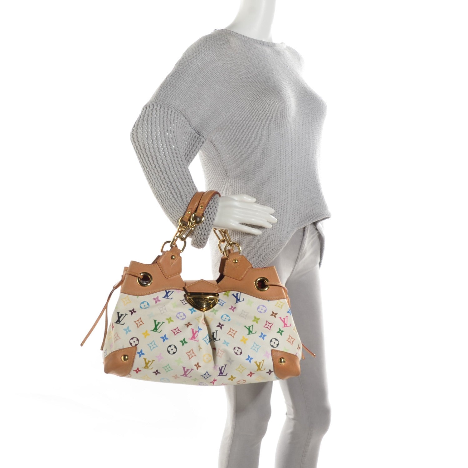 Louis Vuitton Monogram Multicolor Ursula White 2 of 14