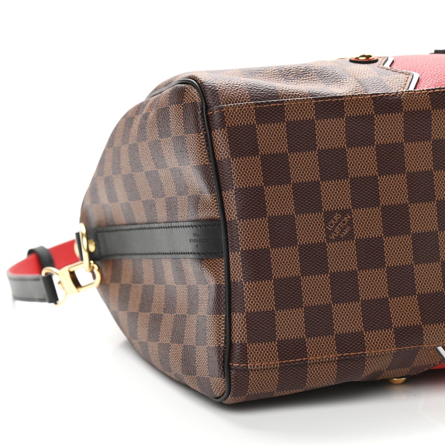 Louis Vuitton Damier Ebene Karakoram Speedy Bandouliere 30 9 of 12