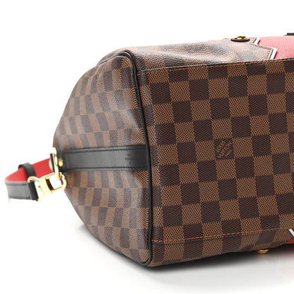 Louis Vuitton Damier Ebene Karakoram Speedy Bandouliere 30 9 of 12