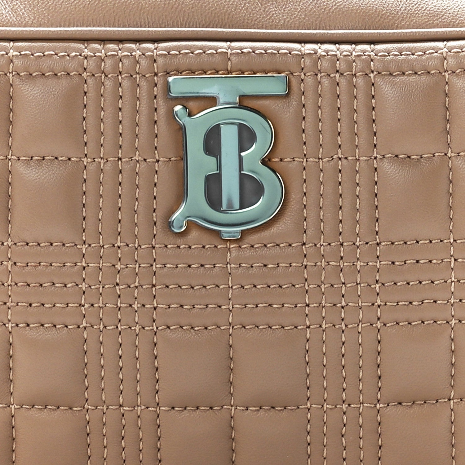 Burberry Lambskin Quilted Mini Lola Camera Bag Beige 7 of 10