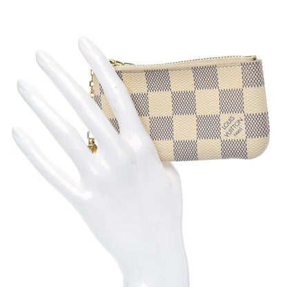 Louis Vuitton Damier Azur Key Pouch 2 of 8