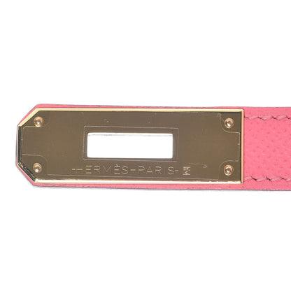 Hermes Epsom Kelly Sellier 28 Rose Azalee 17 of 41