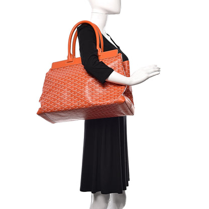 Goyard Goyardine Bellechasse GM Orange 2 of 11