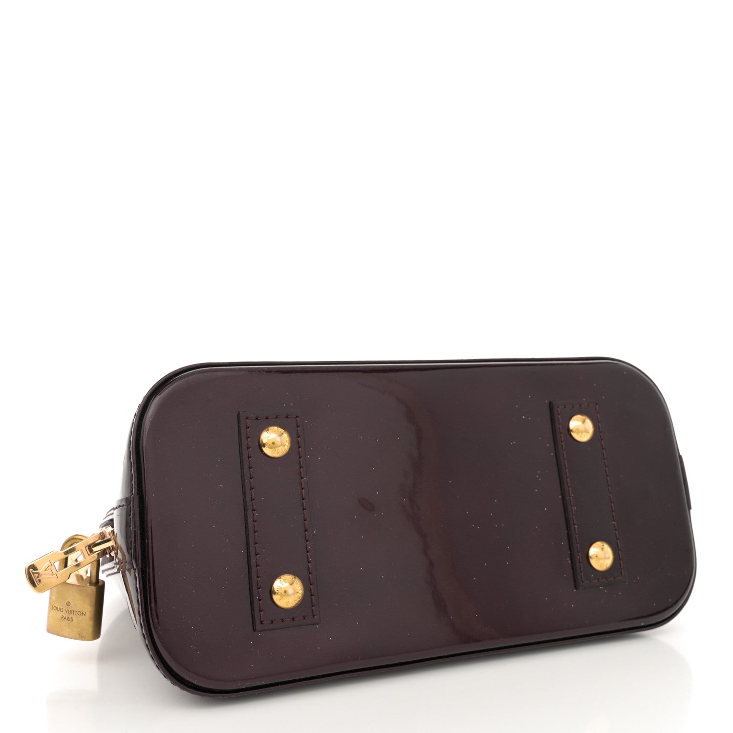 Louis Vuitton Vernis Alma BB Amarante 4 of 11