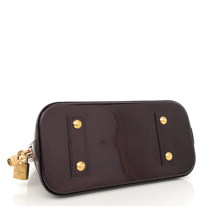 Louis Vuitton Vernis Alma BB Amarante 4 of 11