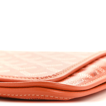 Goyard Goyardine Plumet Wallet Clutch Orange 9 of 9