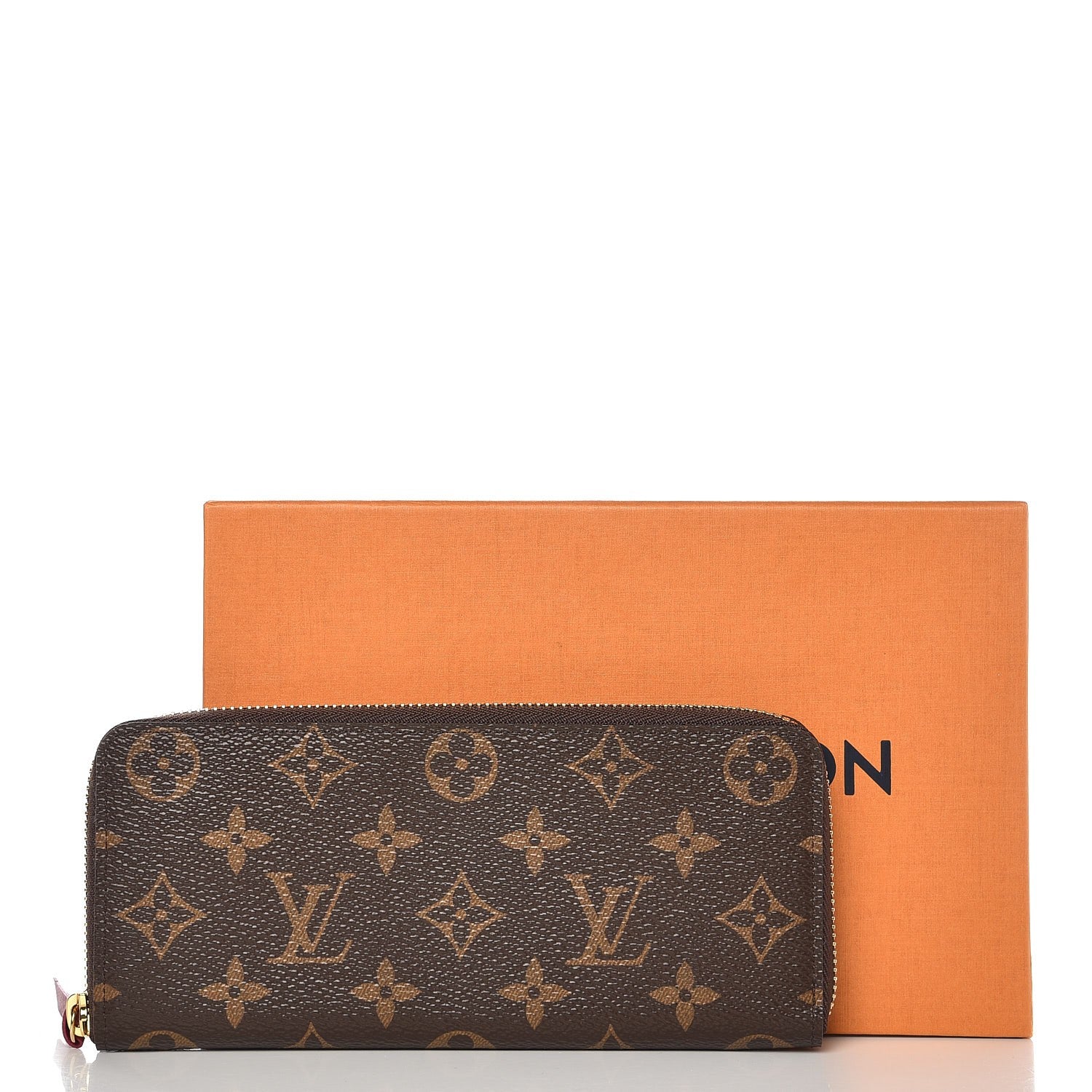 Louis Vuitton Monogram Clemence Wallet Fuchsia 8 of 8