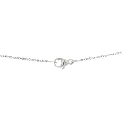 David Yurman 18K White Gold Diamond Cable Collectibles Cross Necklace 6 of 6