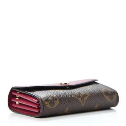 Louis Vuitton Monogram Sarah Multicartes Fuchsia 4 of 7