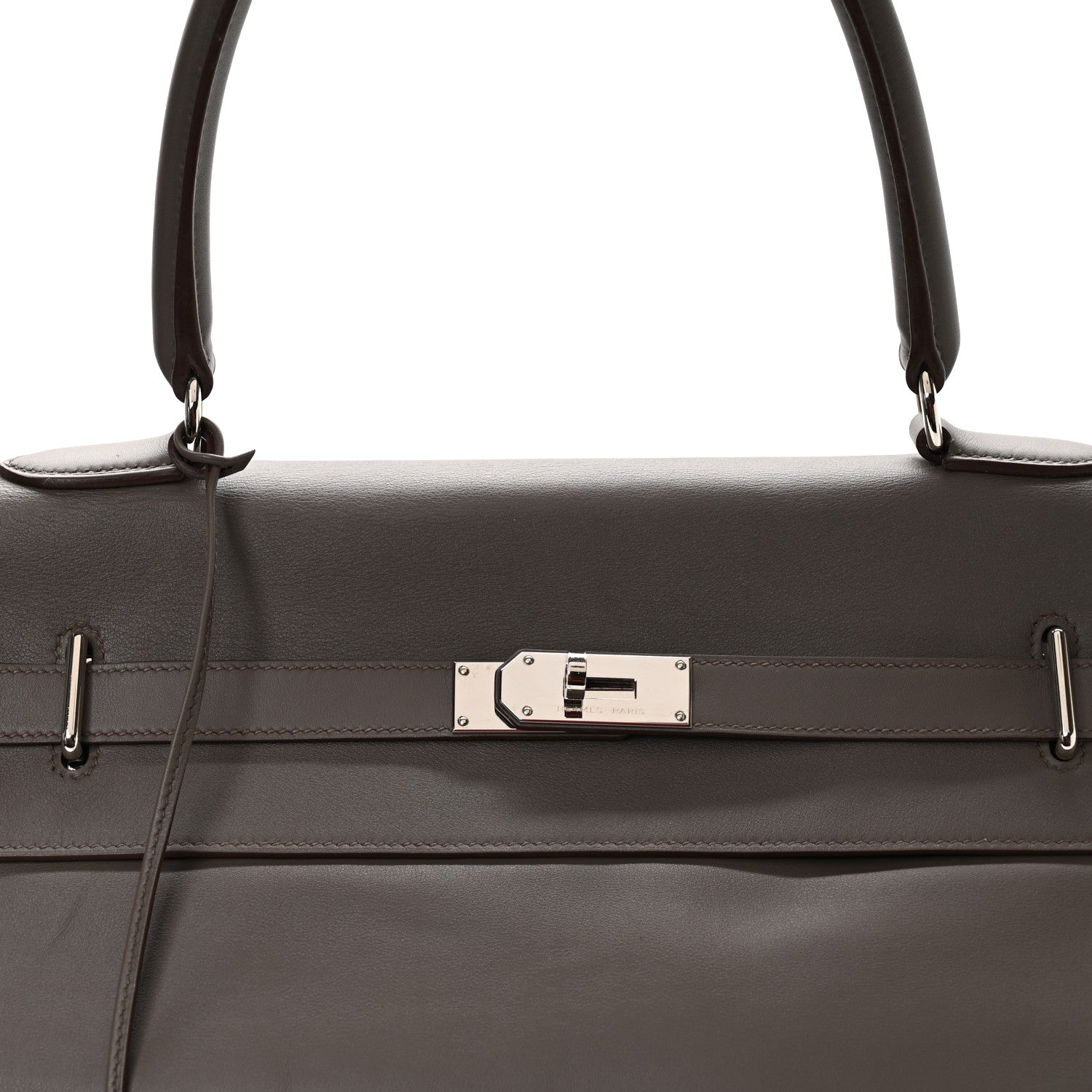Hermes Veau Sikkim Kelly Relax 50 Etain 8 of 11