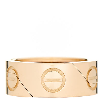 Cartier 18K Yellow Gold 7mm Astro LOVE Ring 47 4.25 1 of 6