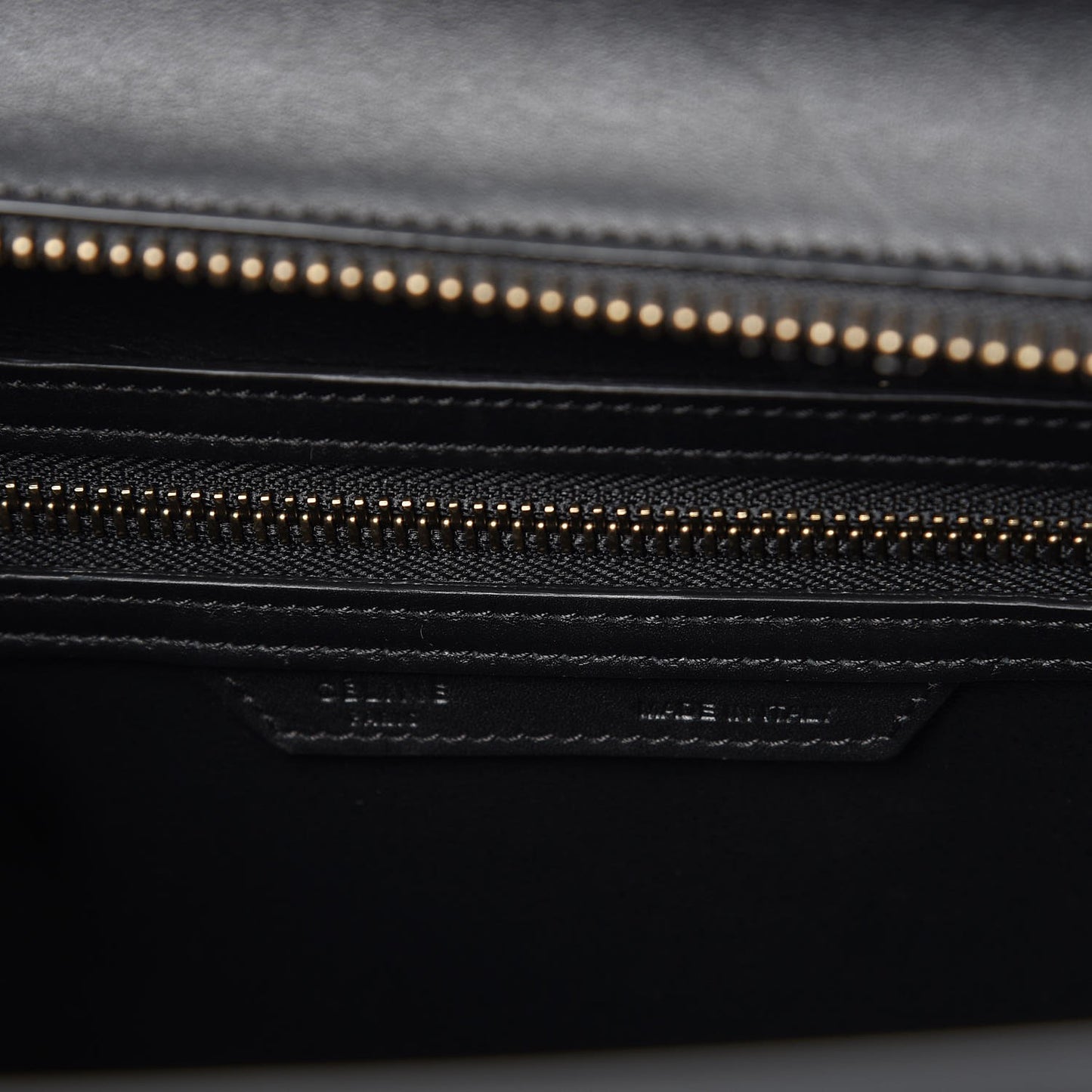 Smooth Calfskin Mini Luggage Black