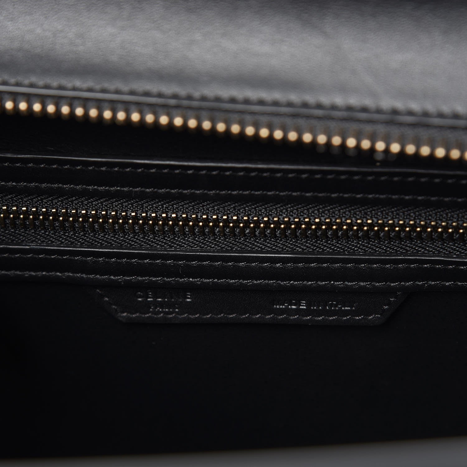 Celine Smooth Calfskin Mini Luggage Black 7 of 10