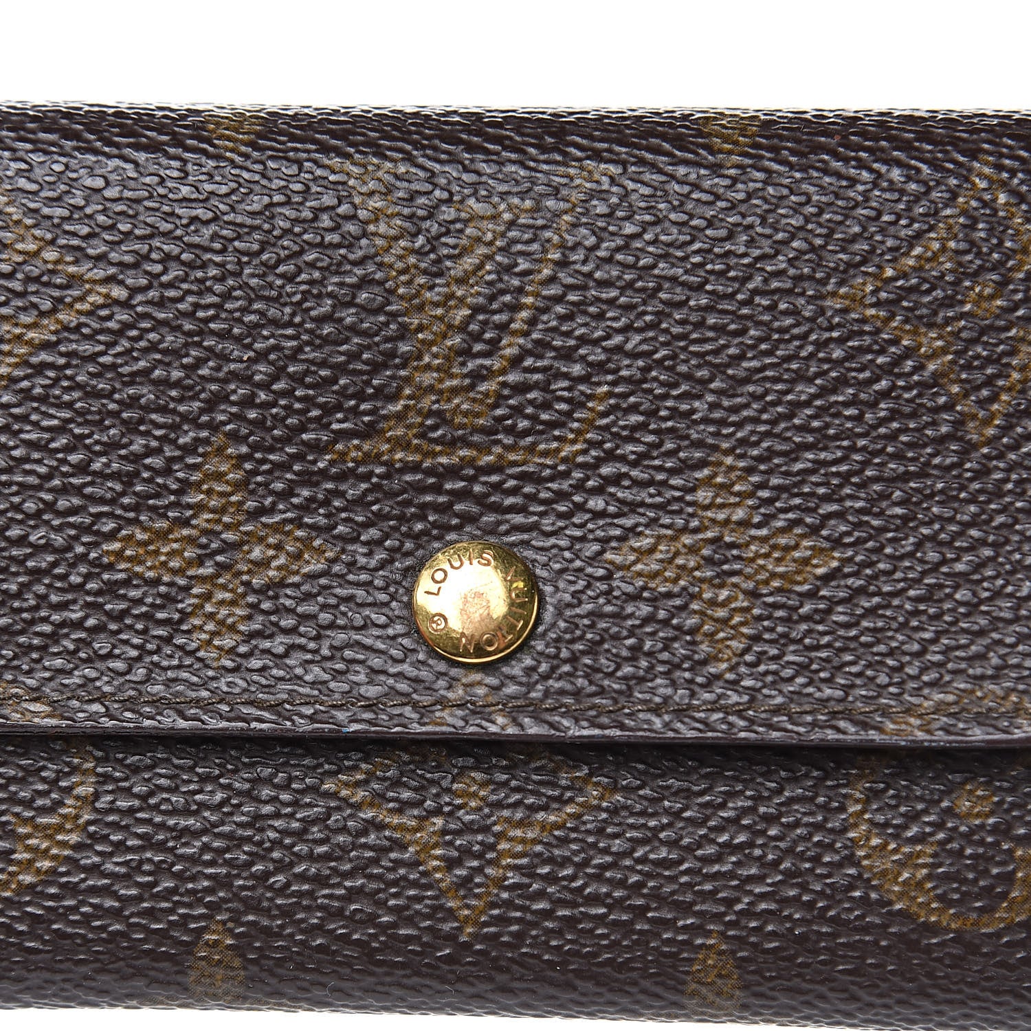Louis Vuitton Monogram Porte-Monnaie Plat Coin Purse 9 of 11