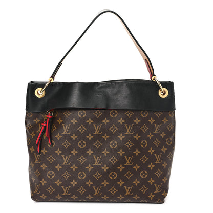 Louis Vuitton Monogram Tuileries Hobo Black 1 of 10