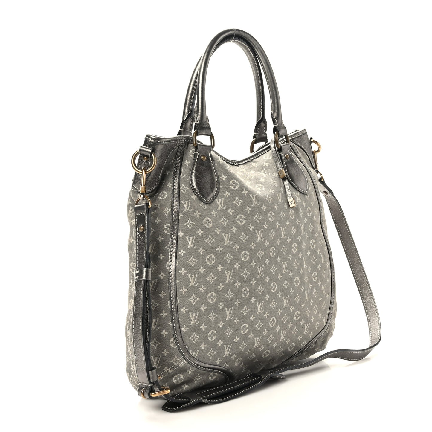 Mini Lin Monogram Besace Angele Platine