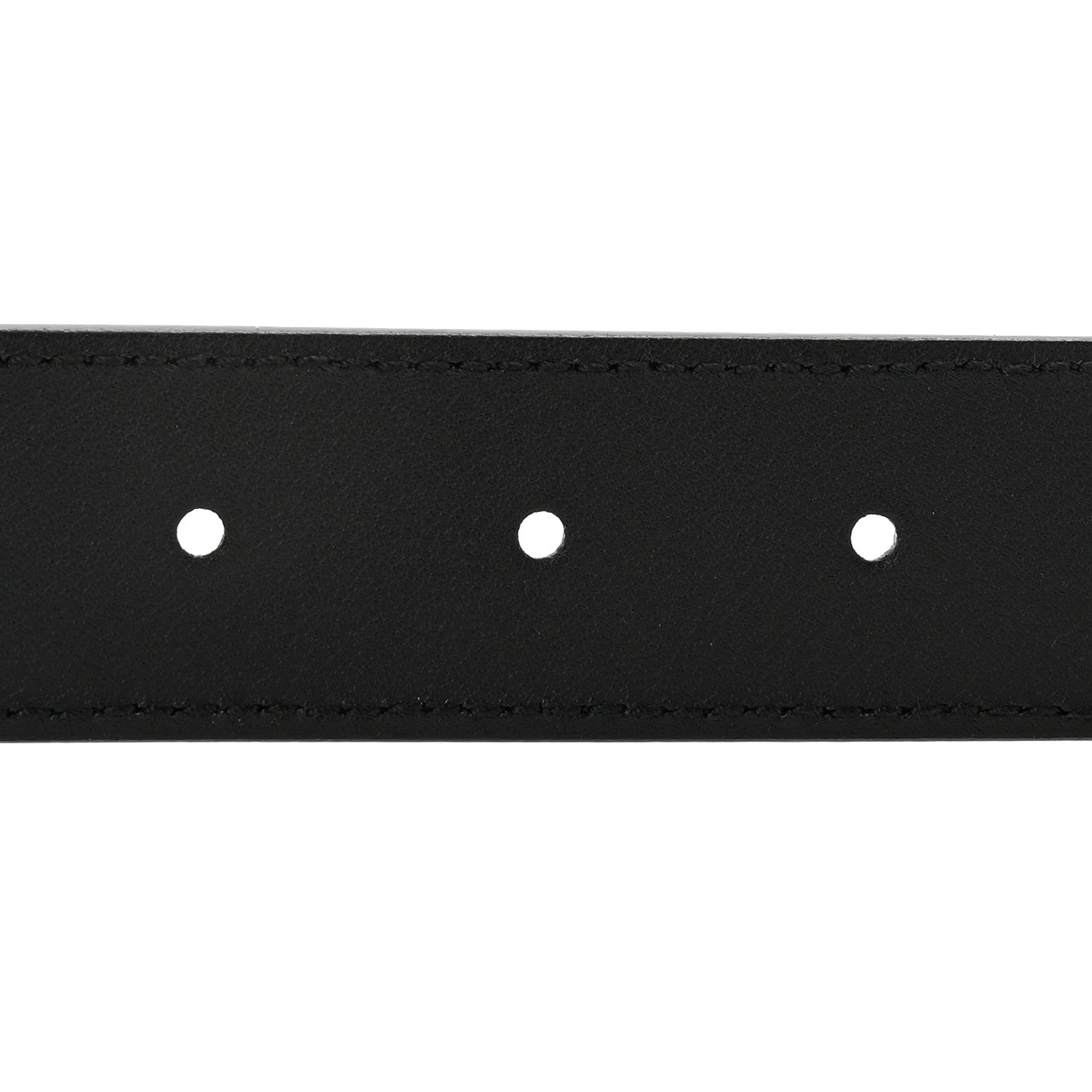 Gucci Calfskin Double G 30mm Belt 80 32 Black 4 of 6