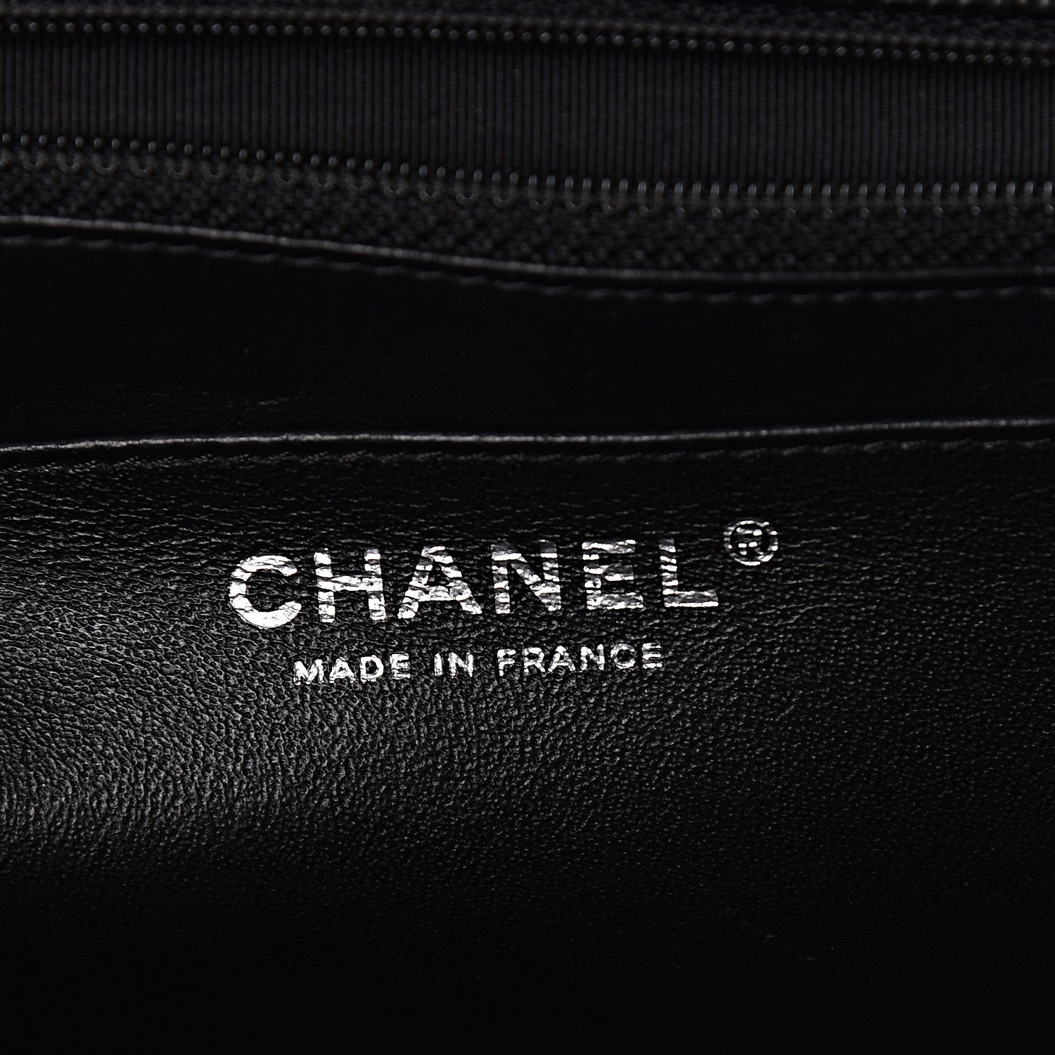 Chanel Caviar Quilted Jumbo Single Flap Black 6 of 11