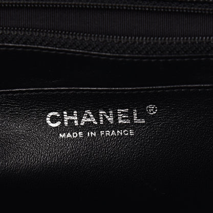 Chanel Caviar Quilted Jumbo Single Flap Black 6 of 11