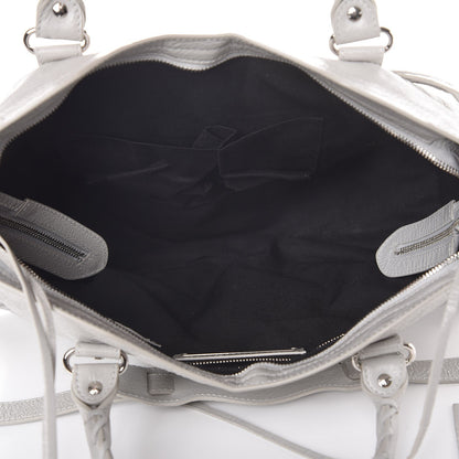 Balenciaga Agneau Classic Silver Hardware City Gris Nuage 6 of 9