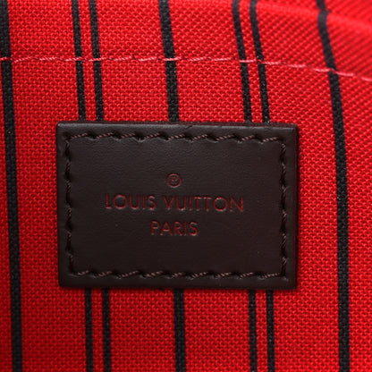 Louis Vuitton Damier Ebene Neverfull MM GM Pochette 6 of 10