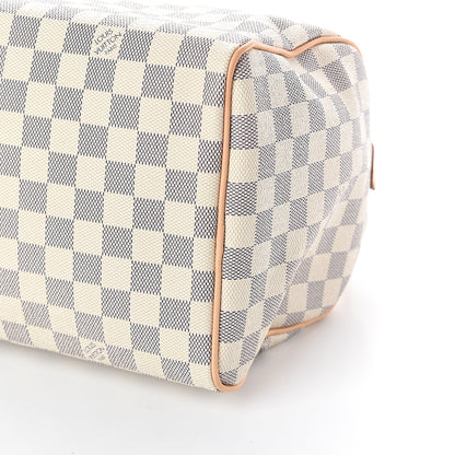 Louis Vuitton Damier Azur Speedy 30 9 of 9
