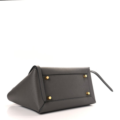 Celine Grained Calfskin Mini Belt Bag Grey 3 of 8