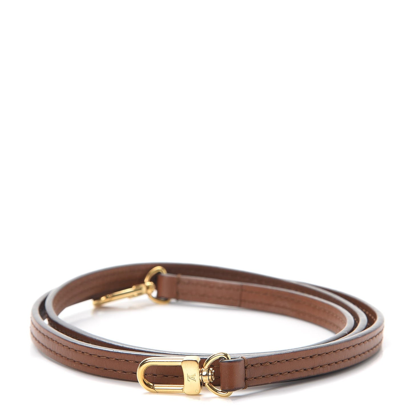 Calfskin Pallas Clutch Strap Havane
